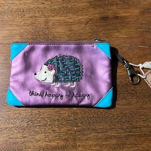 NWT Natural Life Coin/Card Key Chain